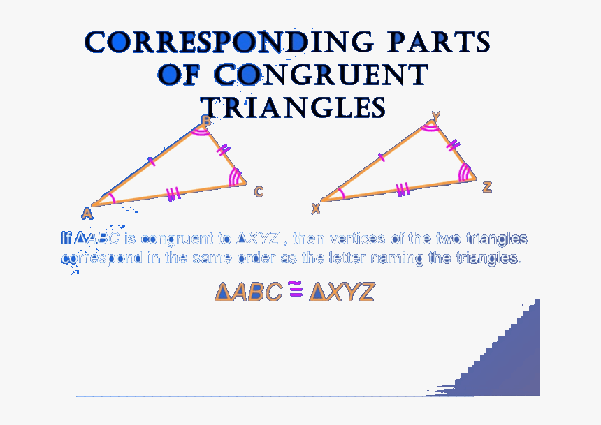 Congruent Triangles , Png Download - Triangle, Transparent Png, Free Download