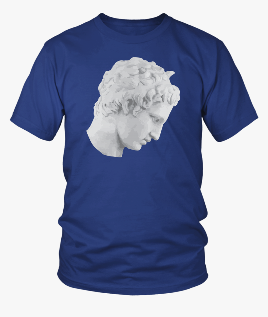 Greek Statue Side Face Tee Shirt Mens Or Womens - Larry Bernandez T Shirt, HD Png Download, Free Download