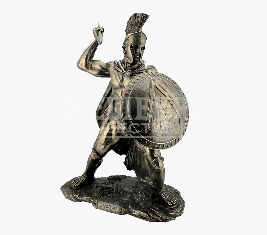 Leonidas Fighting Statue - Statuetka Leonidasa, HD Png Download, Free Download