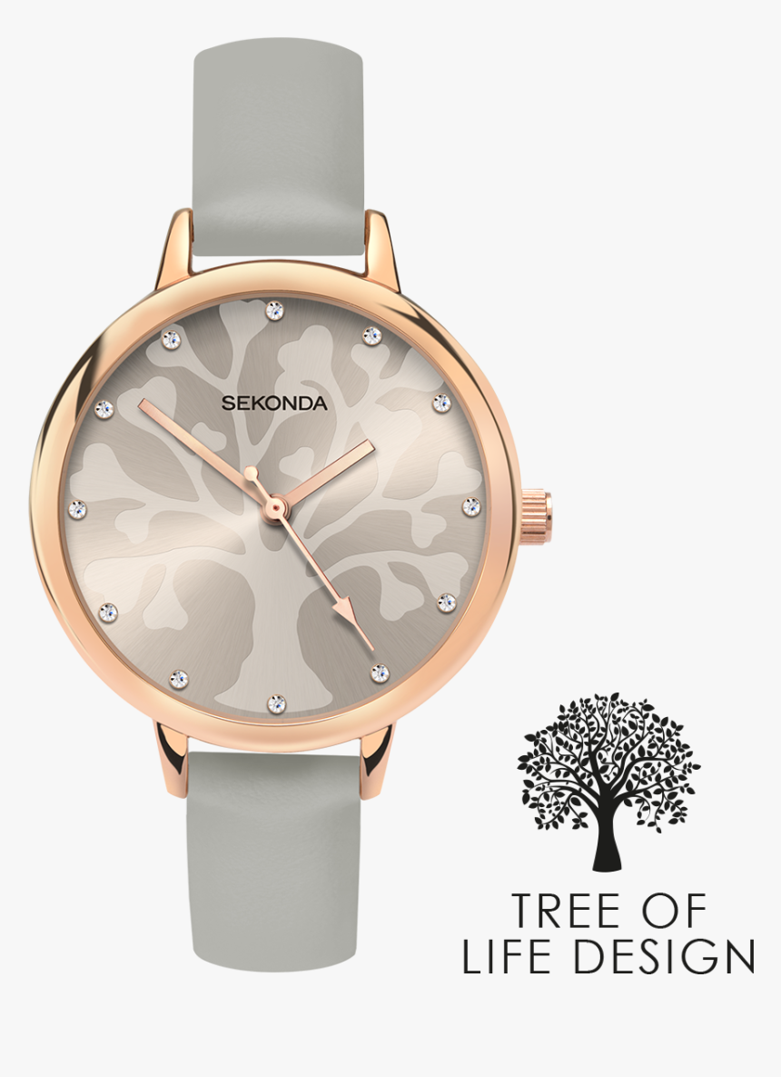 Rose Gold Sekonda Ladies Watch, HD Png Download, Free Download