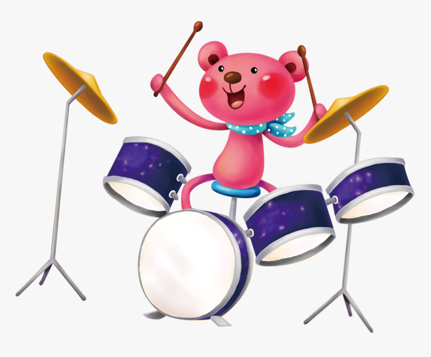 Musical Instrument Drums Instruments - การ์ตูน เด็ก ตี กลอง, HD Png Download, Free Download