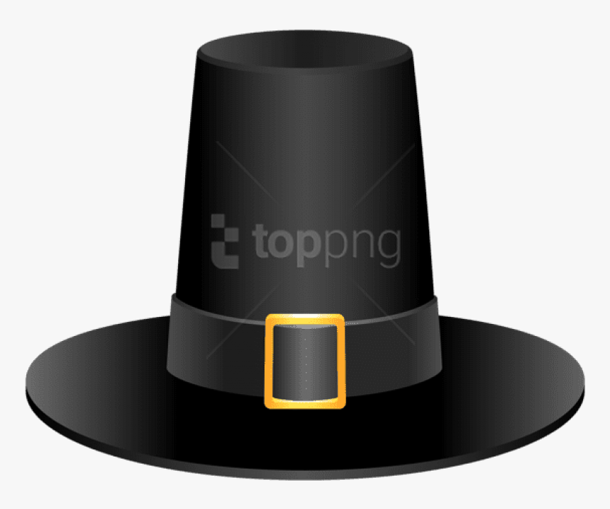 Clip Art Thanksgiving Hat - Pilgrim Hat Transparent Background, HD Png Download, Free Download