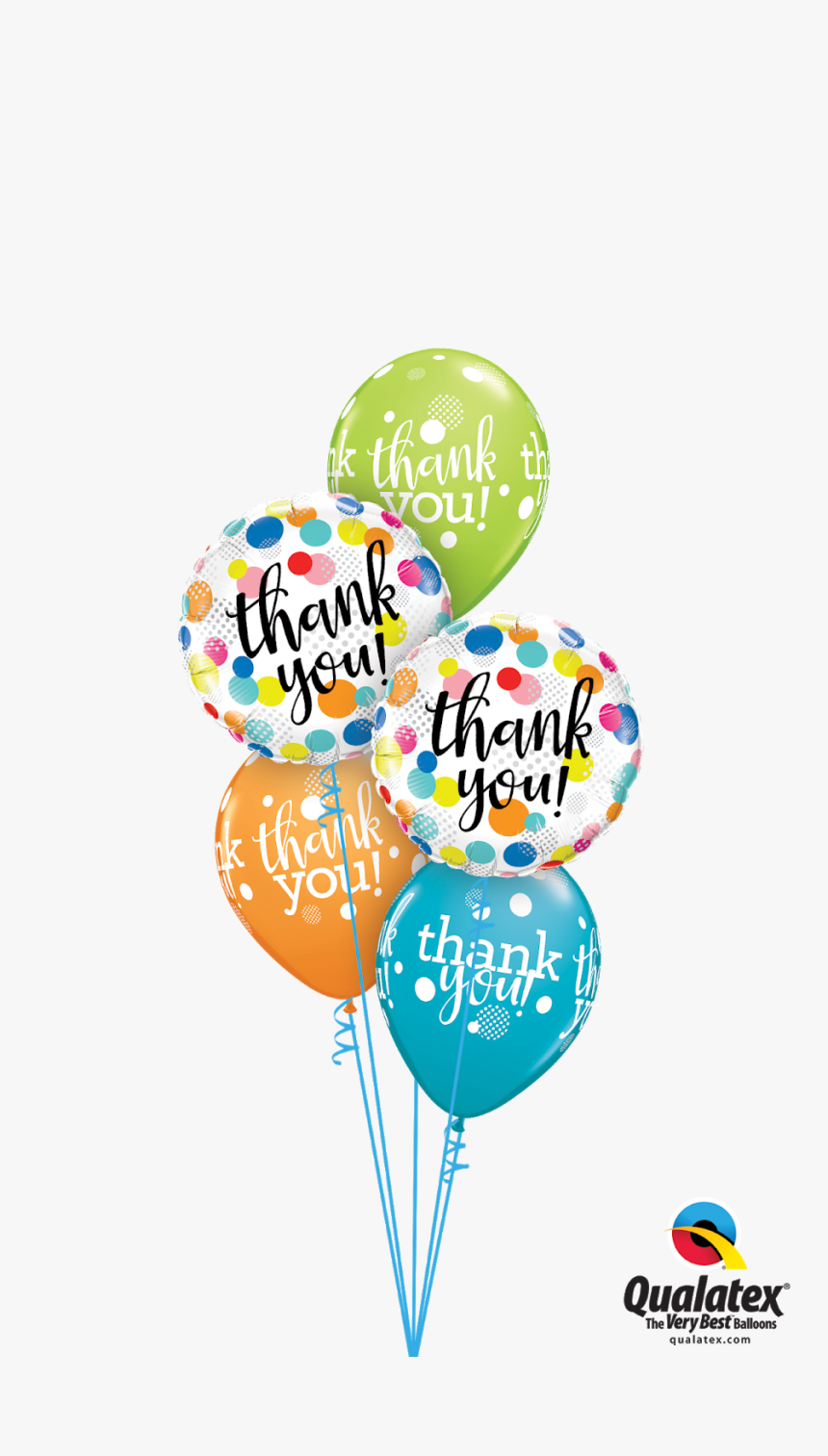 Thank You With Balloons, HD Png Download, Free Download