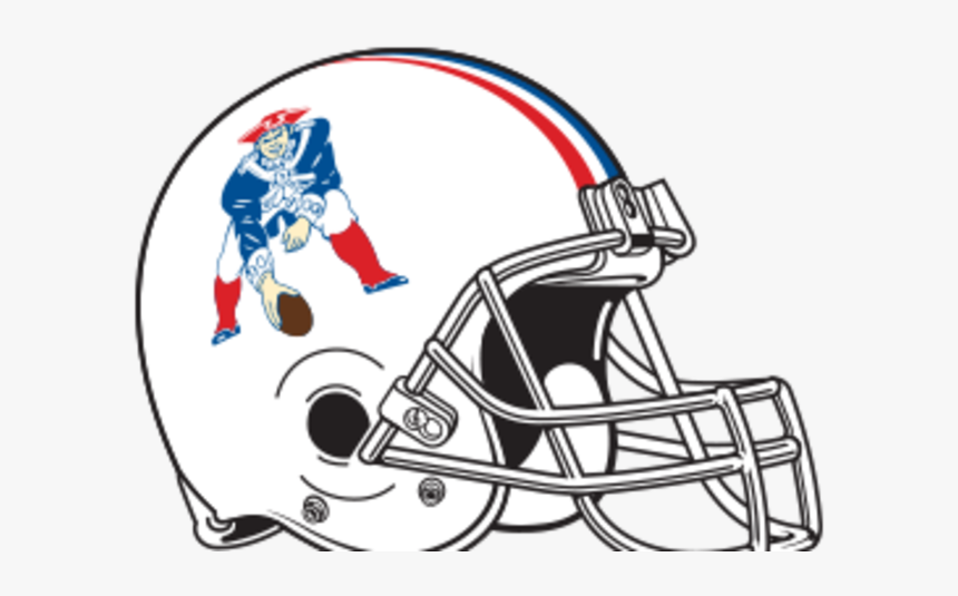 Pat Patriot Helmet Evolution - Old New England Patriots Helmet, HD Png Download, Free Download