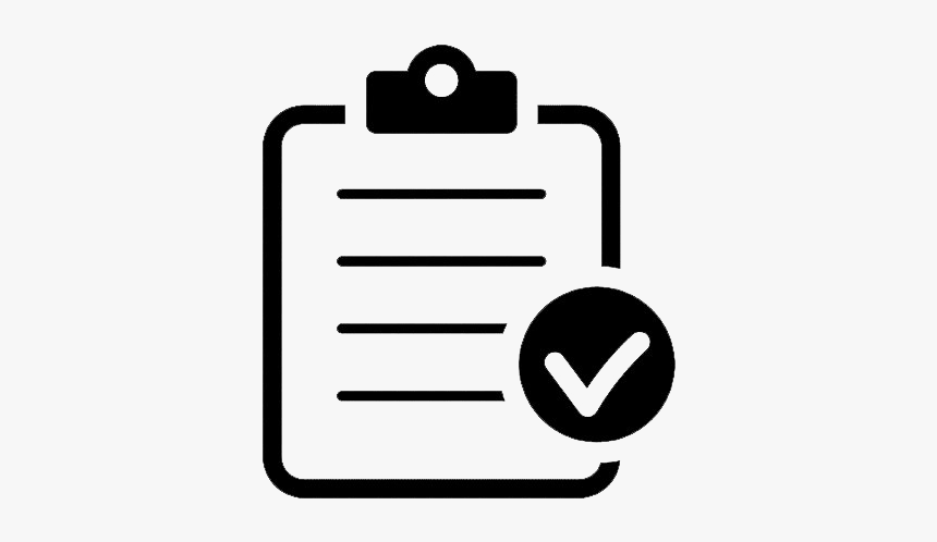 Clipboard Checklist Png Clipart - Patient Reported Outcomes Icon, Transparent Png, Free Download