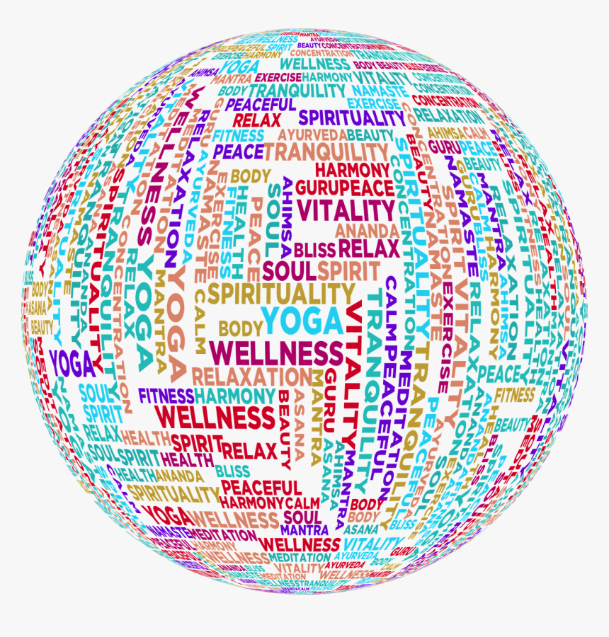 Orb Of Life Reiki - Word Cloud Sphere Png, Transparent Png, Free Download