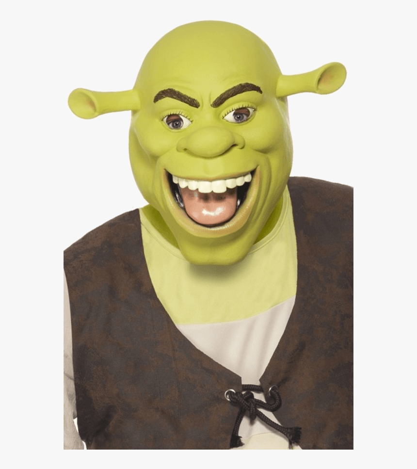 Shrek Latex Mask, HD Png Download, Free Download