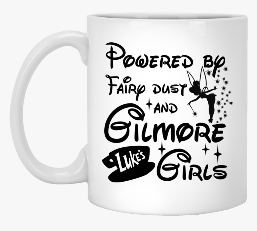 Powered By Fairy Dust And Gilmore 11 Oz - Beer Stein, HD Png Download, Free Download