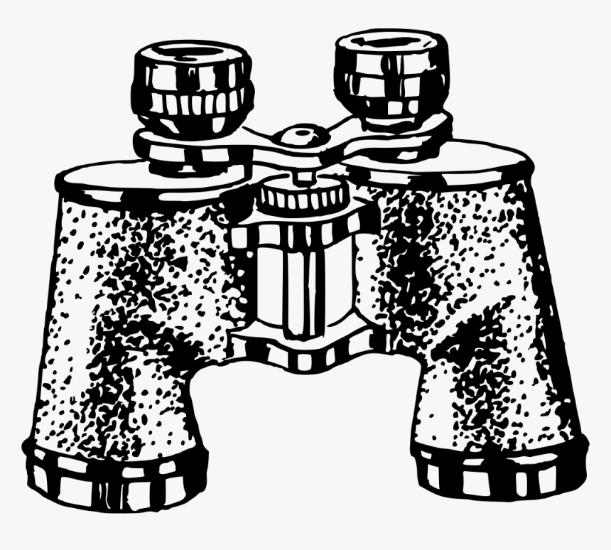 Binoculars Illustration - Binoculars Stickers, HD Png Download, Free Download