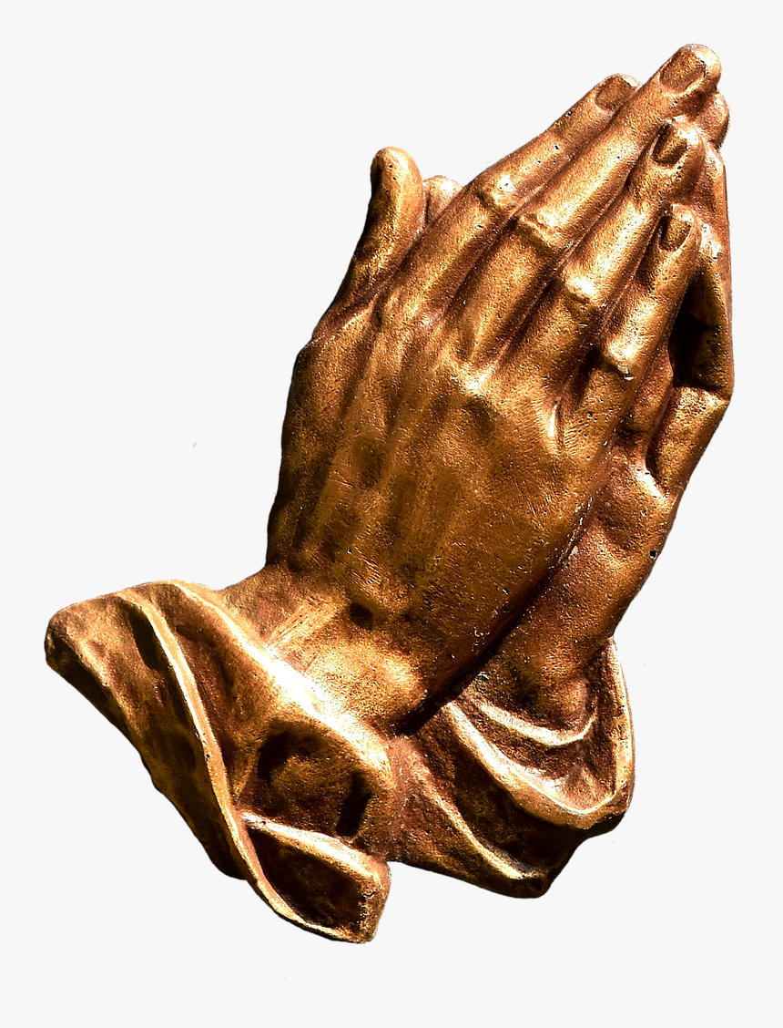 Clip Art And Cross Jpg Free - Transparent Hand Pray Png, Png Download, Free Download