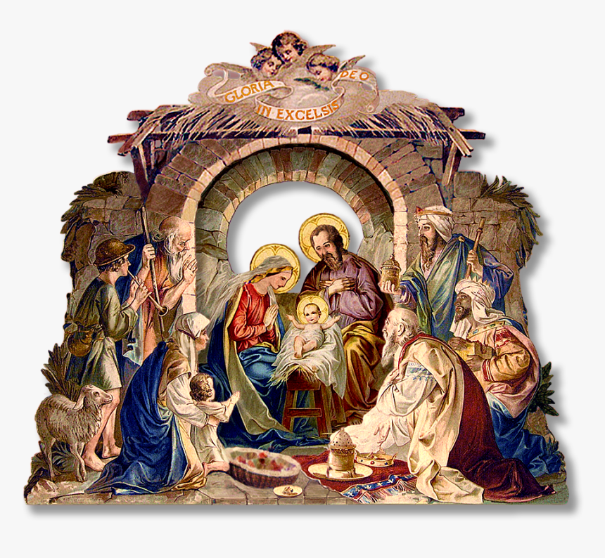 Download Christmas Holy Family Png Transparent Png Kindpng
