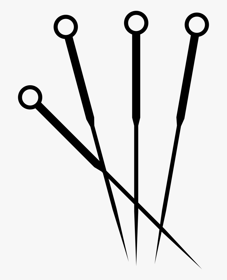 Acupuncture Needles Svg Png - Acupuncture Png, Transparent Png, Free Download