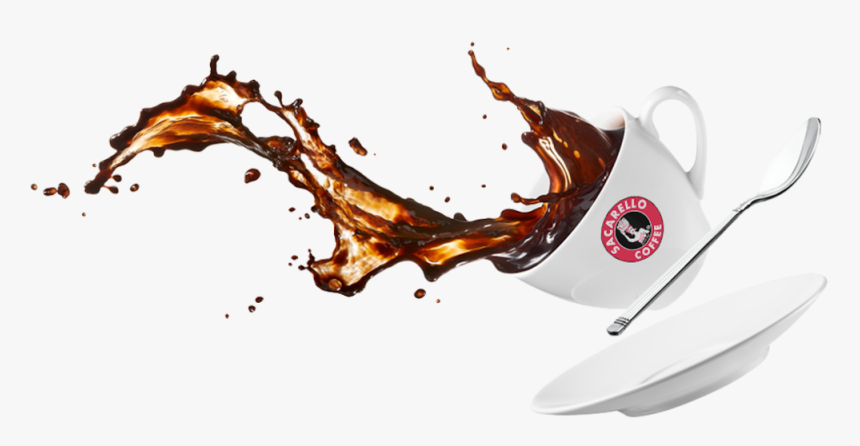 Cup Coffee Png - Spilling Coffee, Transparent Png, Free Download