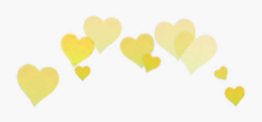 #amarillo #yellow #hearts #crown #cute #tumblr #png - Wholesome Memes Hearts Png, Transparent Png, Free Download