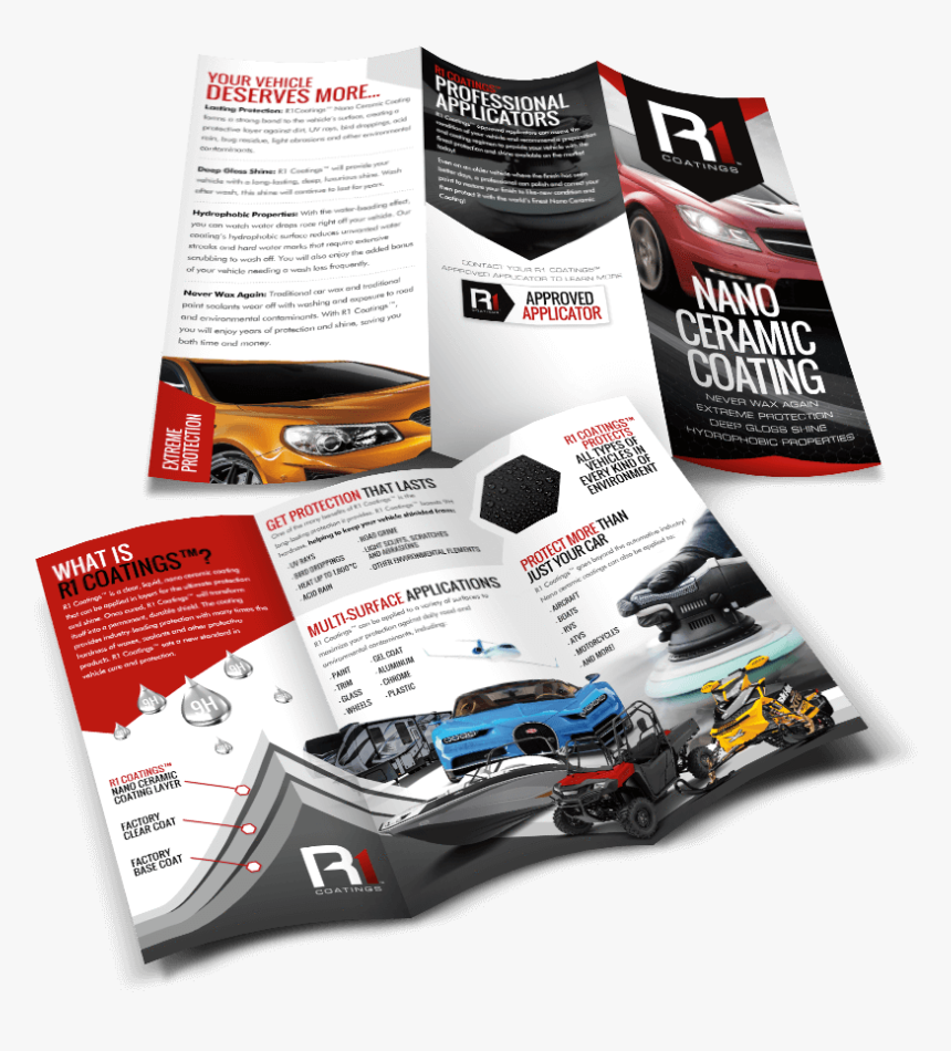 Brochure For Ceramic Coating, HD Png Download, Free Download