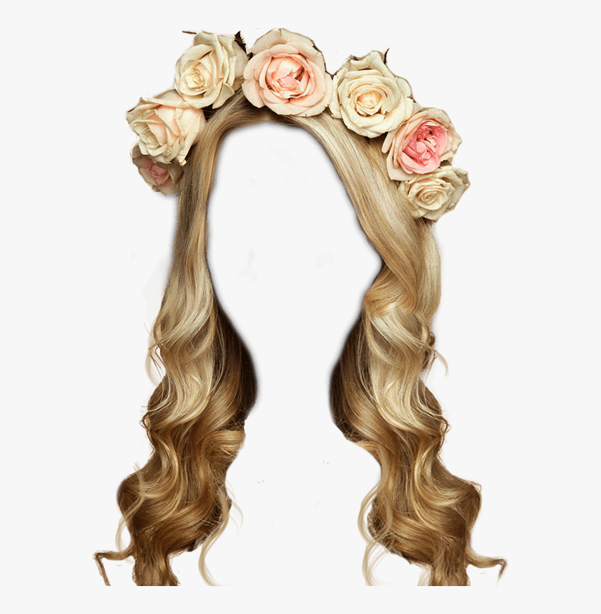 Transparent Hair Flower Png - Women With Flowers In Their Hair, Png Download, Free Download