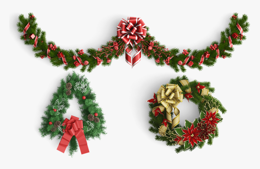 Thumb Image - Christmas Wreath Ideas, HD Png Download, Free Download