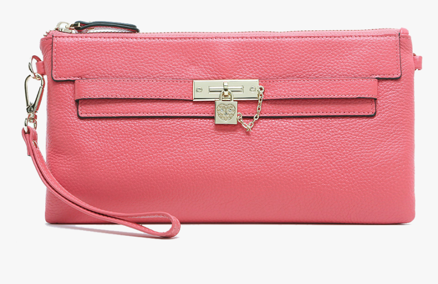 Pink Wallet Png - Shoulder Bag, Transparent Png - kindpng