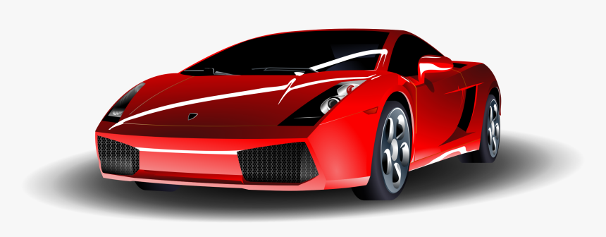 Red Sports Car Clipart, HD Png Download, Free Download