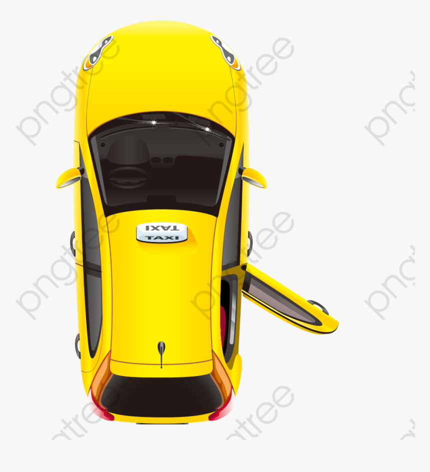 Car Plan Png - Taxi In Plan Png, Transparent Png, Free Download