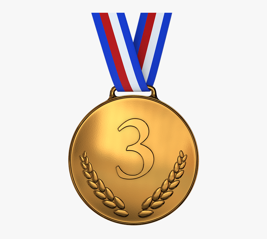 Illustration Medal Bronze Award Championship - Gold Medal Transparent Background, HD Png Download, Free Download