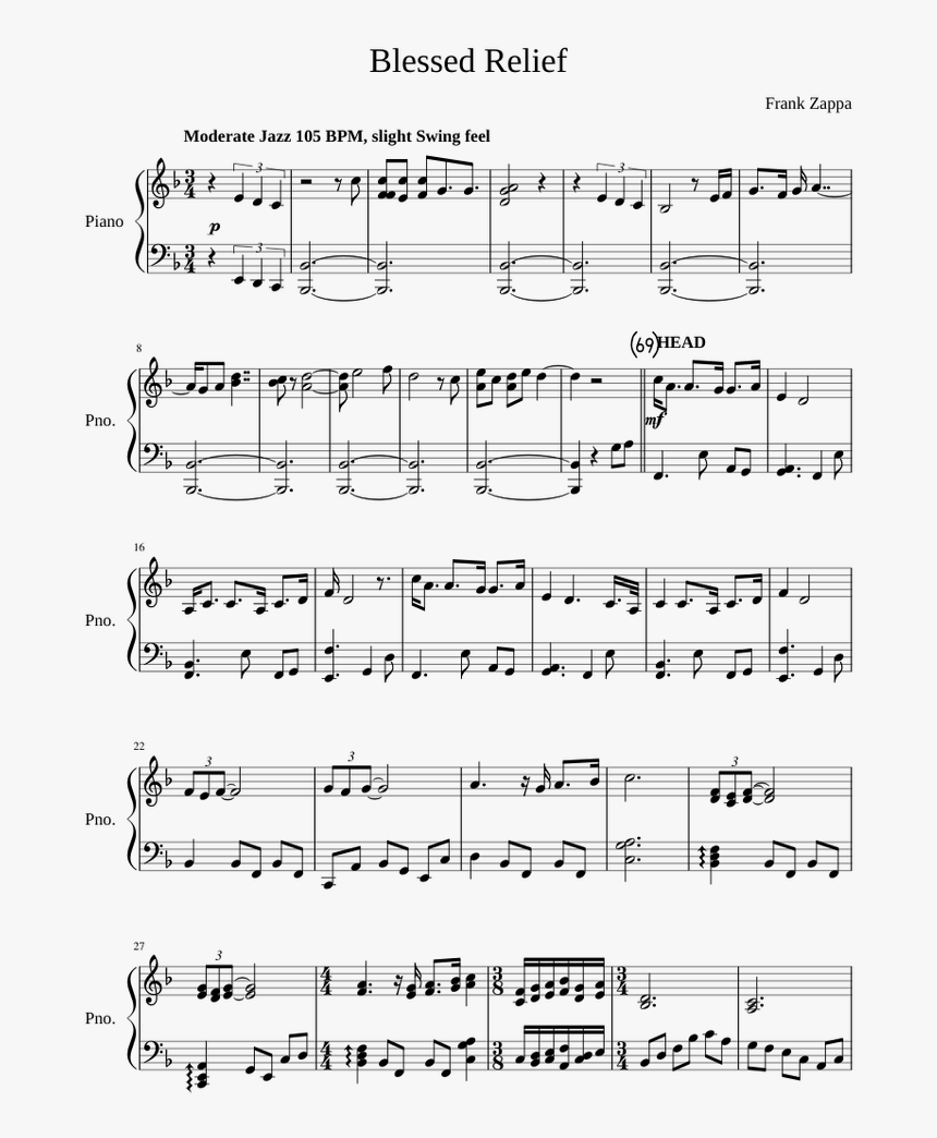 Spring Day Piano Sheet Music, HD Png Download, Free Download