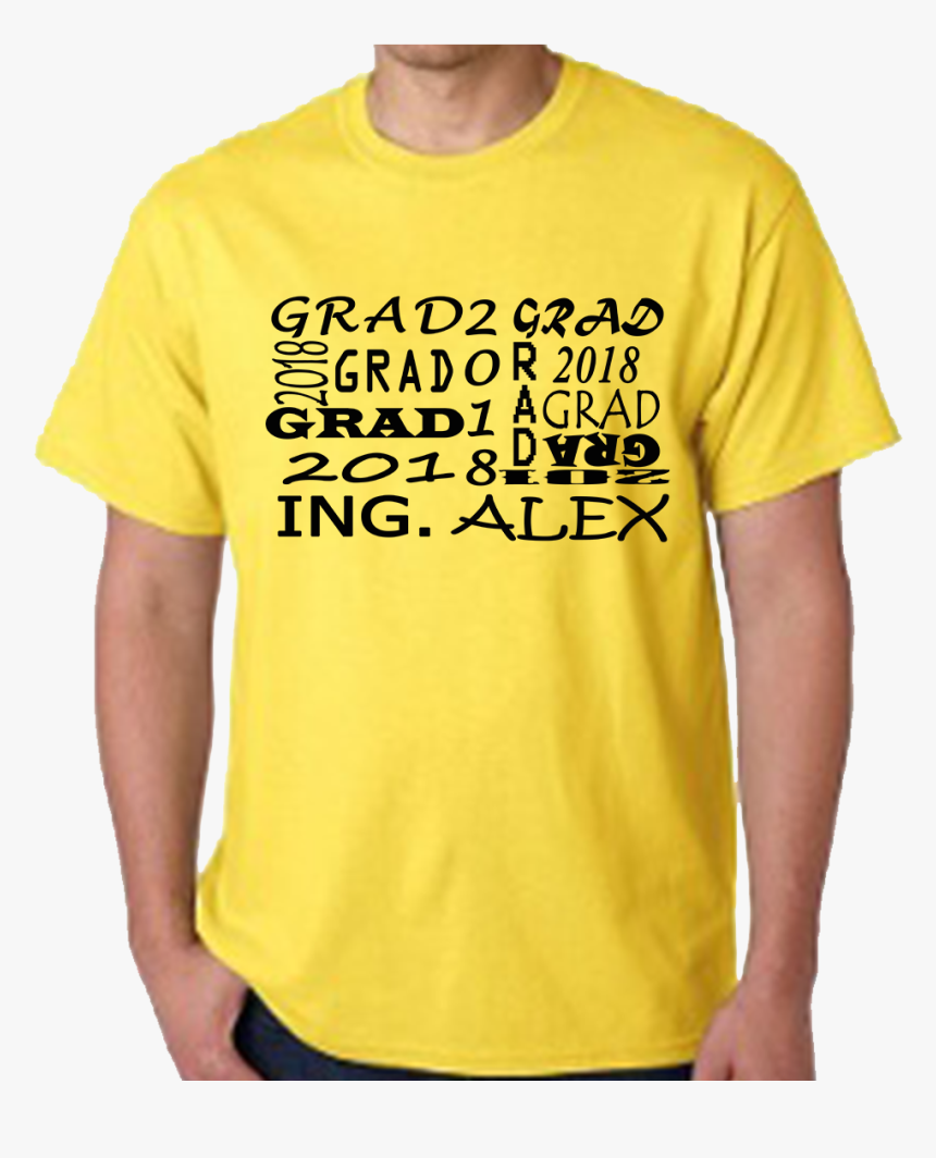 Playeras Amarillas De Graduacion, HD Png Download, Free Download