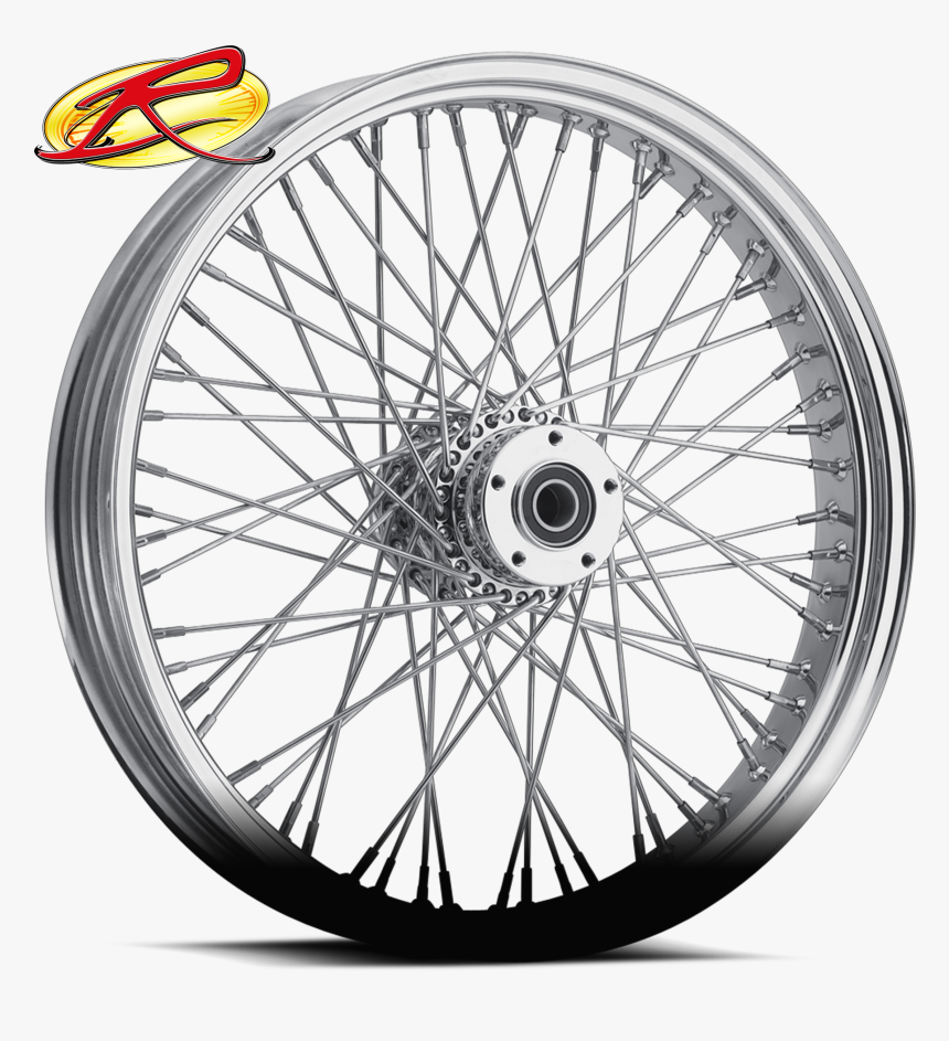 60 Spoke Motorcycle Wheels - Motorcycle Wheels, HD Png Download, Free Download