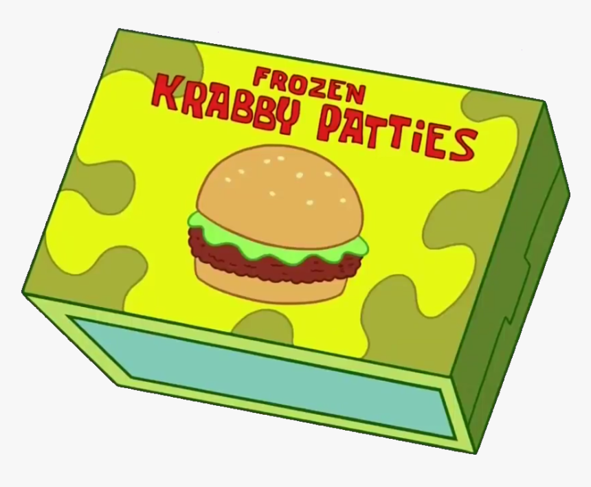 Encyclopedia Spongebobia Spongebob Frozen Krabby Patty Hd Png Download Kindpng