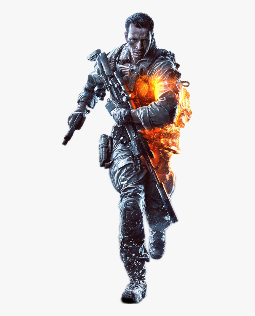 Transparent Background Battlefield Character Png, Png Download, Free Download