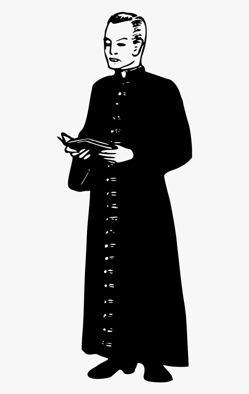 Cassock Christian Clergy Free Picture - Clipart Clergy, HD Png Download, Free Download