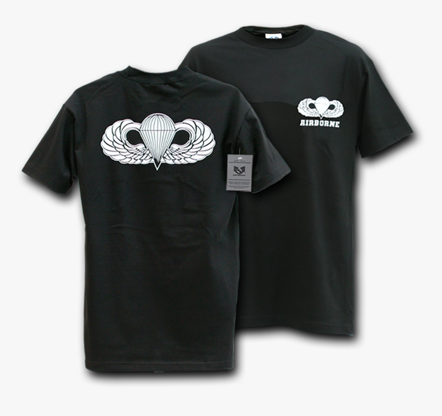 S25 Airborne Jump Wings T-shirt, HD Png Download, Free Download