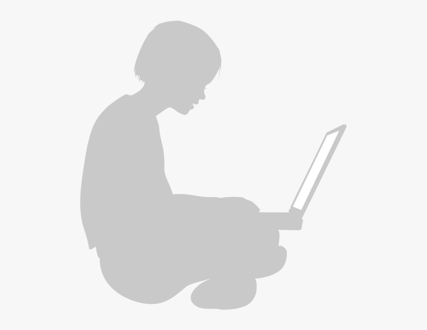 Join Our Mailing List - Shadow Image Of A Sitting Boy, HD Png Download, Free Download