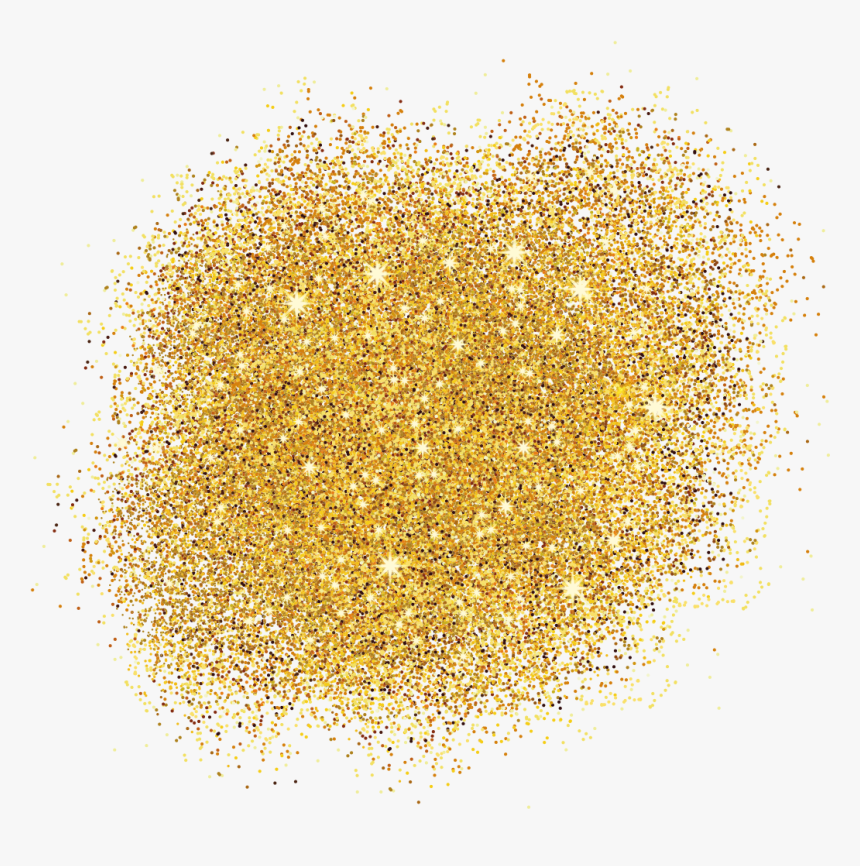Glitter 2018 Png Download - Gold Glitter White And Gold Background, Transparent Png, Free Download