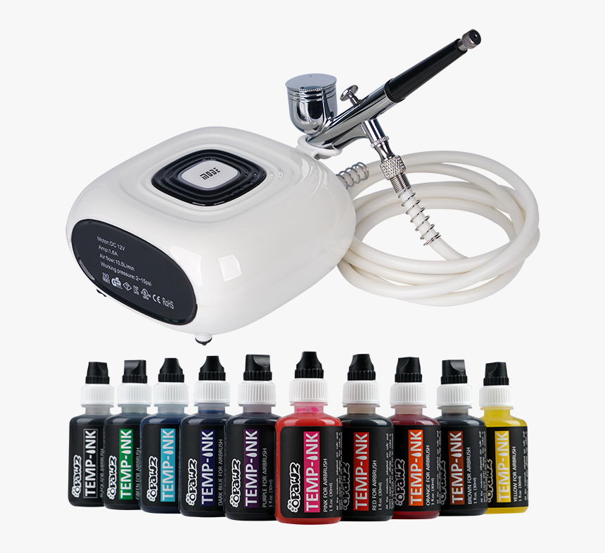 Upgrade Airbrush Kit Temp Ink Value Pack - Temp 2 Airbrush, HD Png Download, Free Download