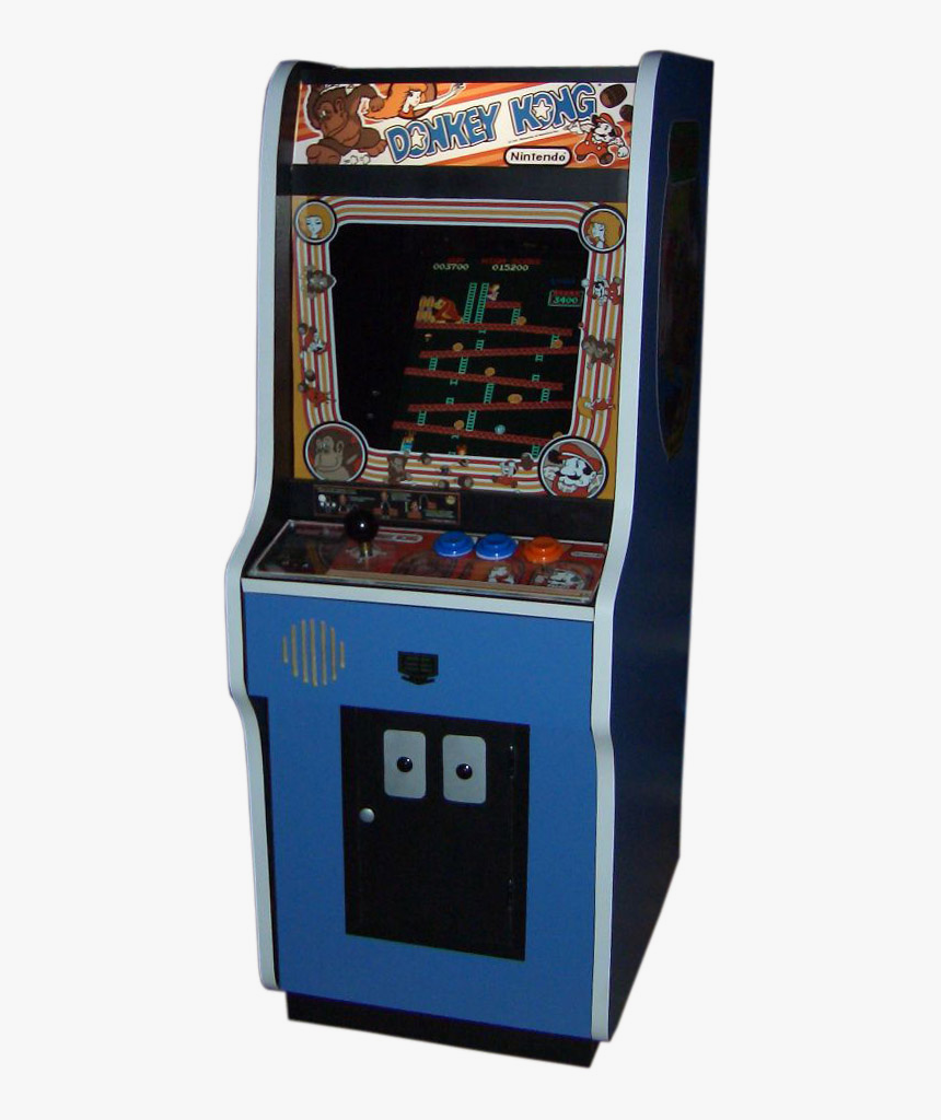 Donkey Kong Arcade At The Quakecon 2005 - Nintendo Donkey Kong Arcade Game, HD Png Download, Free Download