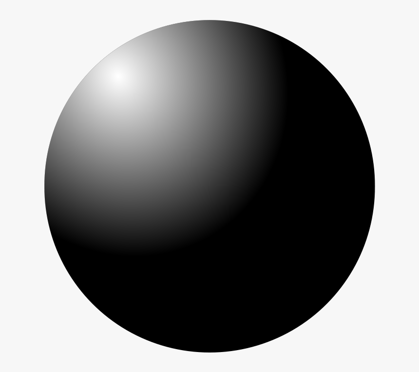 Free Esfera - Black Sphere Clipart, HD Png Download, Free Download