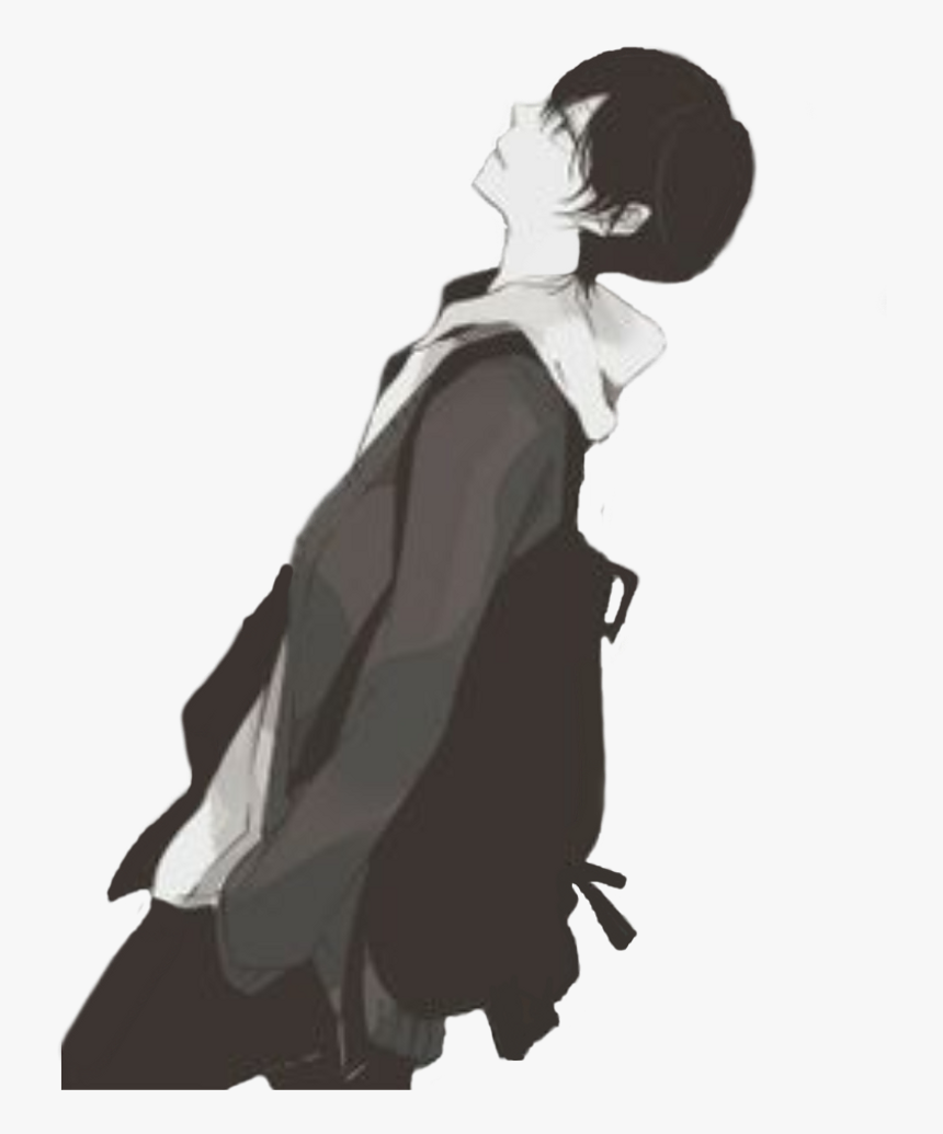 Sadanime Sadanimeboy Anime Animeboy Broken Free - Sad Anime Boy Png, Transparent Png, Free Download
