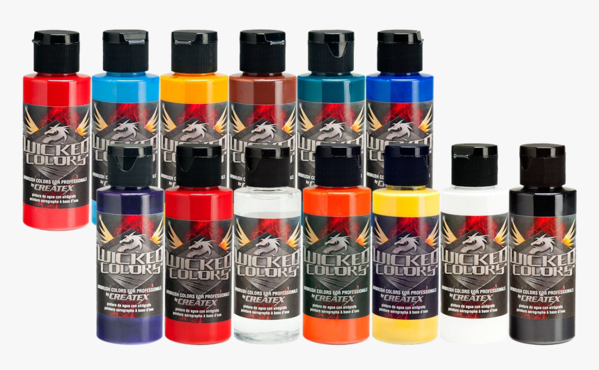 Wicked Pro Airbrush Paint Kit, HD Png Download, Free Download