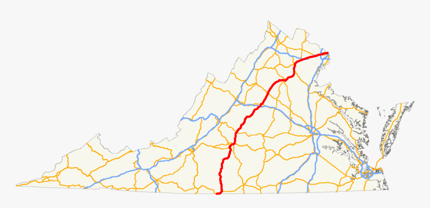 Transparent Road Map Clipart - Va 12th Senate District, HD Png Download, Free Download