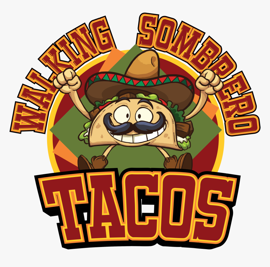 Transparent Sombrero Clip Art - Cartoon Png Taco, Png Download, Free Download