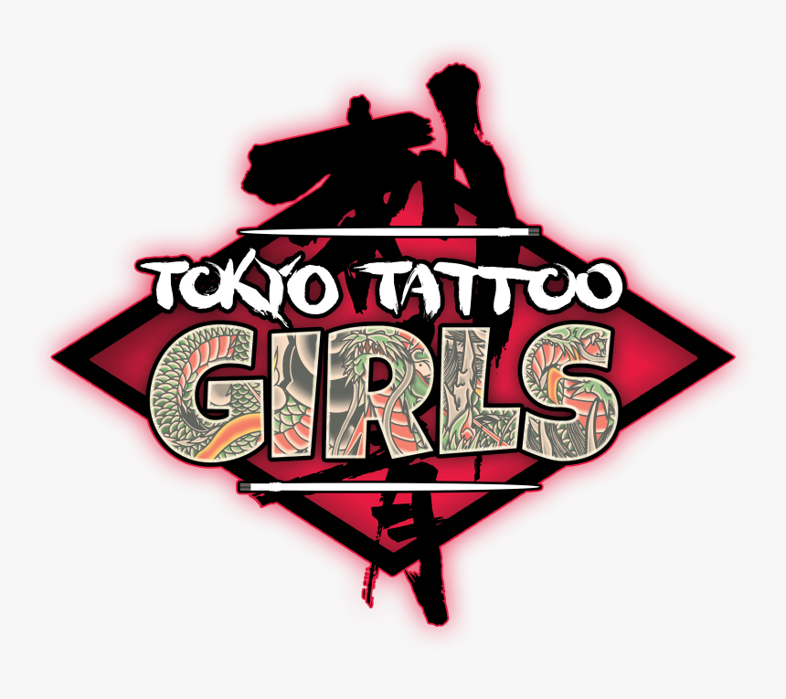 Graphic Design - Tokyo Tattoo Girls Logo, HD Png Download, Free Download