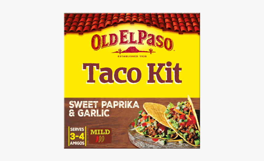 Taco Kit Sns Sweet Paprika Mild - Old El Paso Kit Fajitas, HD Png Download, Free Download