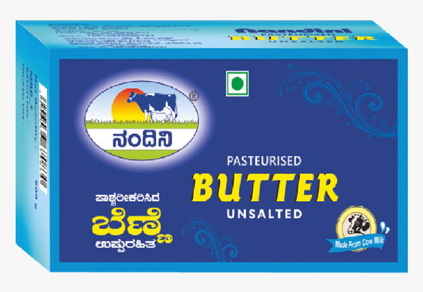 Nandini Unsalted Butter 500g, HD Png Download, Free Download