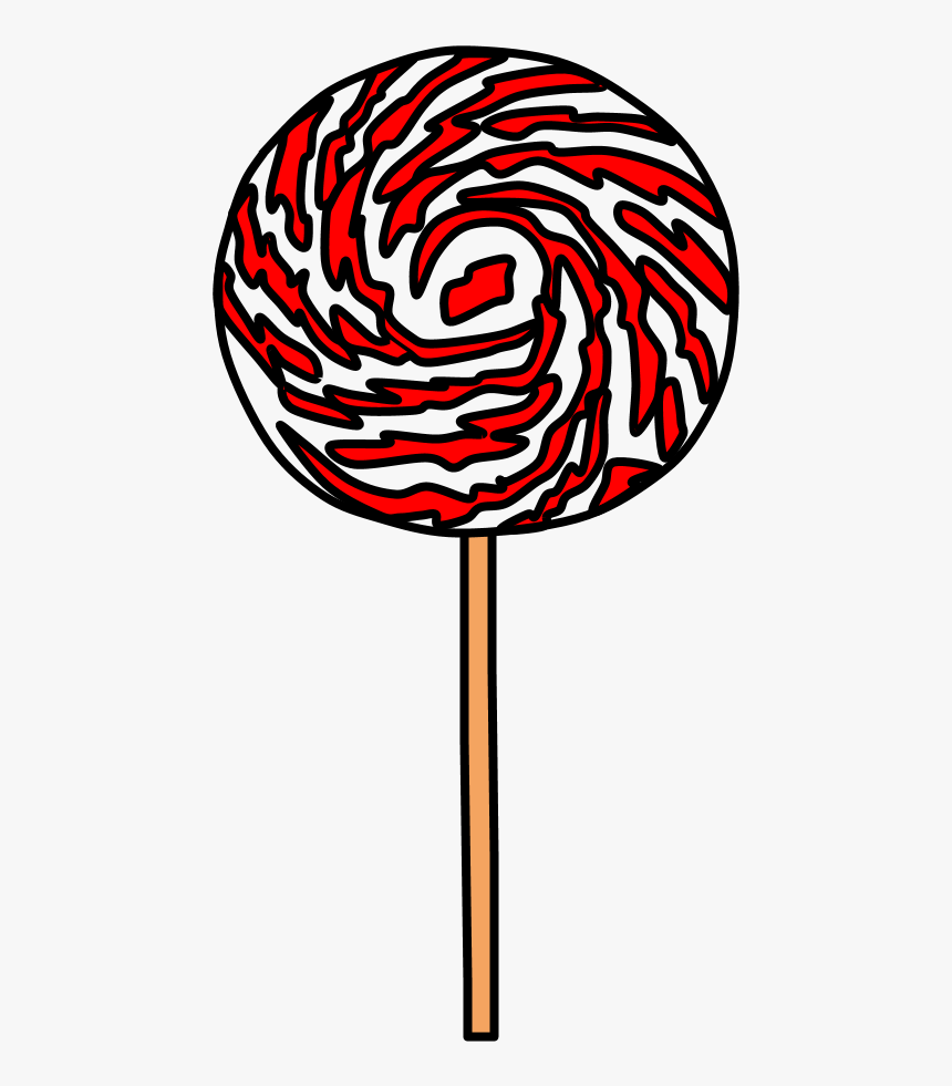 Lollipop, Large, Swirl, Red, White - Portable Network Graphics, HD Png ...