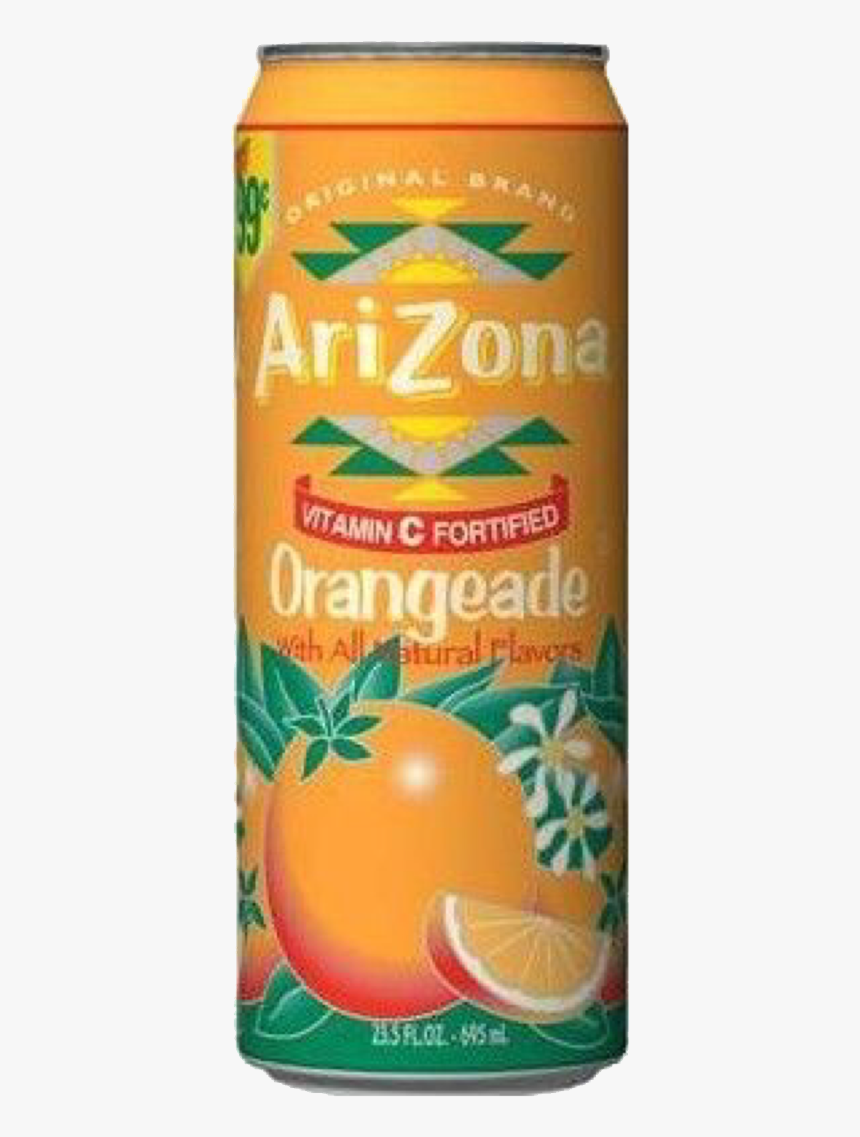 #tumblr #aesthetic #soda #tea #can #arizona - Arizona Orangeade, HD Png Download, Free Download