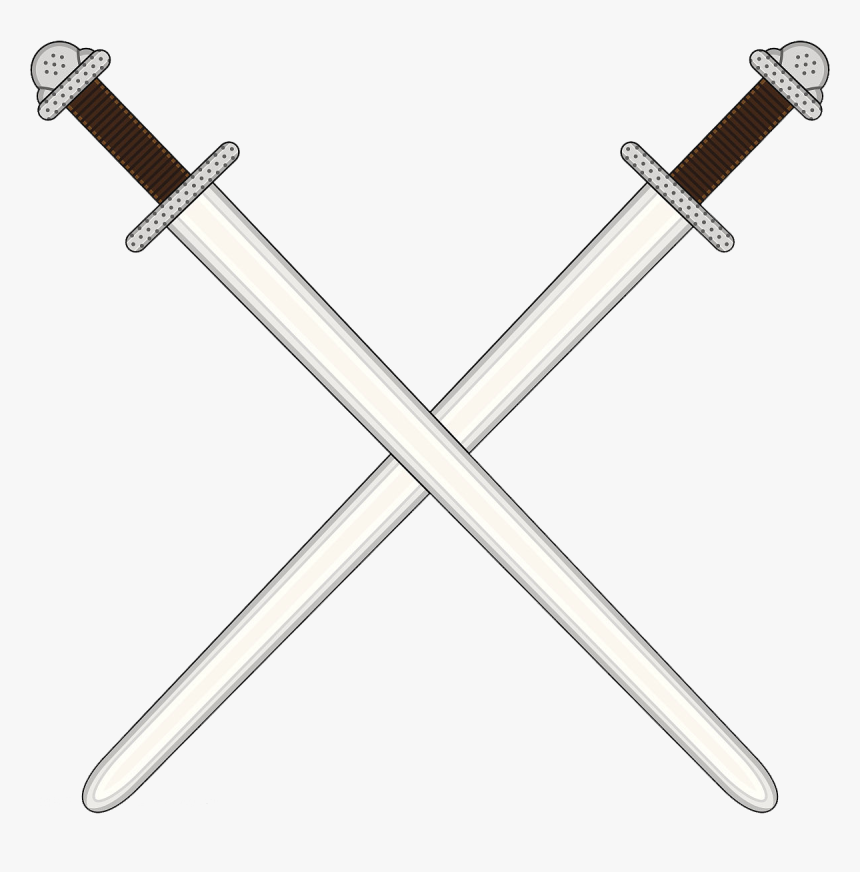 Transparent Sword Drawing Png - 2 Swords Crossing Png, Png Download, Free Download