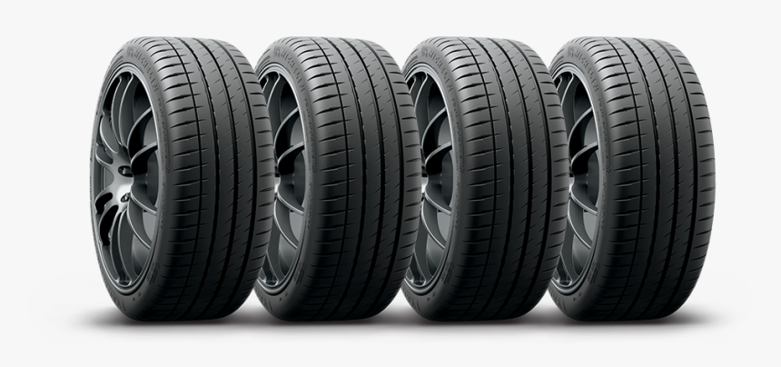 Set Of Four Tires - Tread, HD Png Download, Free Download