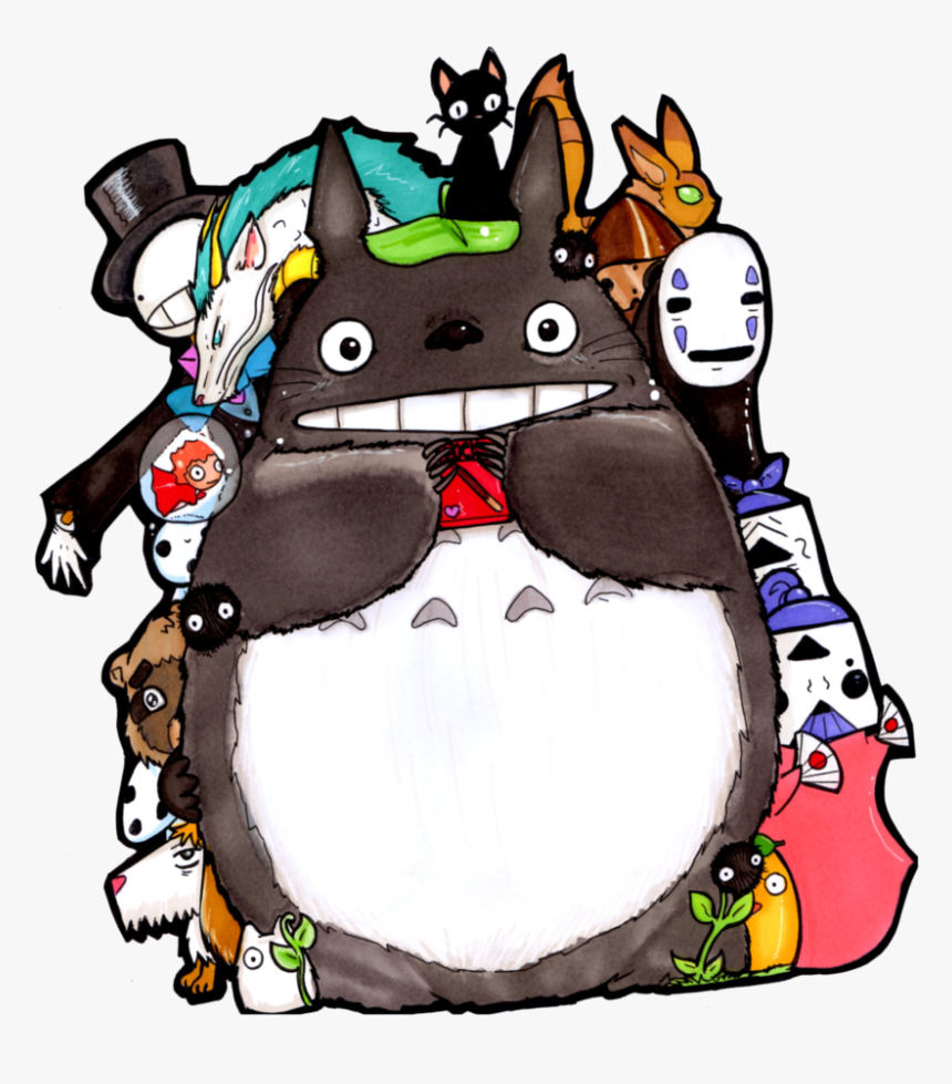 Render Totoro Anime Pictures Totoro, Fan Art - Totoro Png, Transparent Png, Free Download