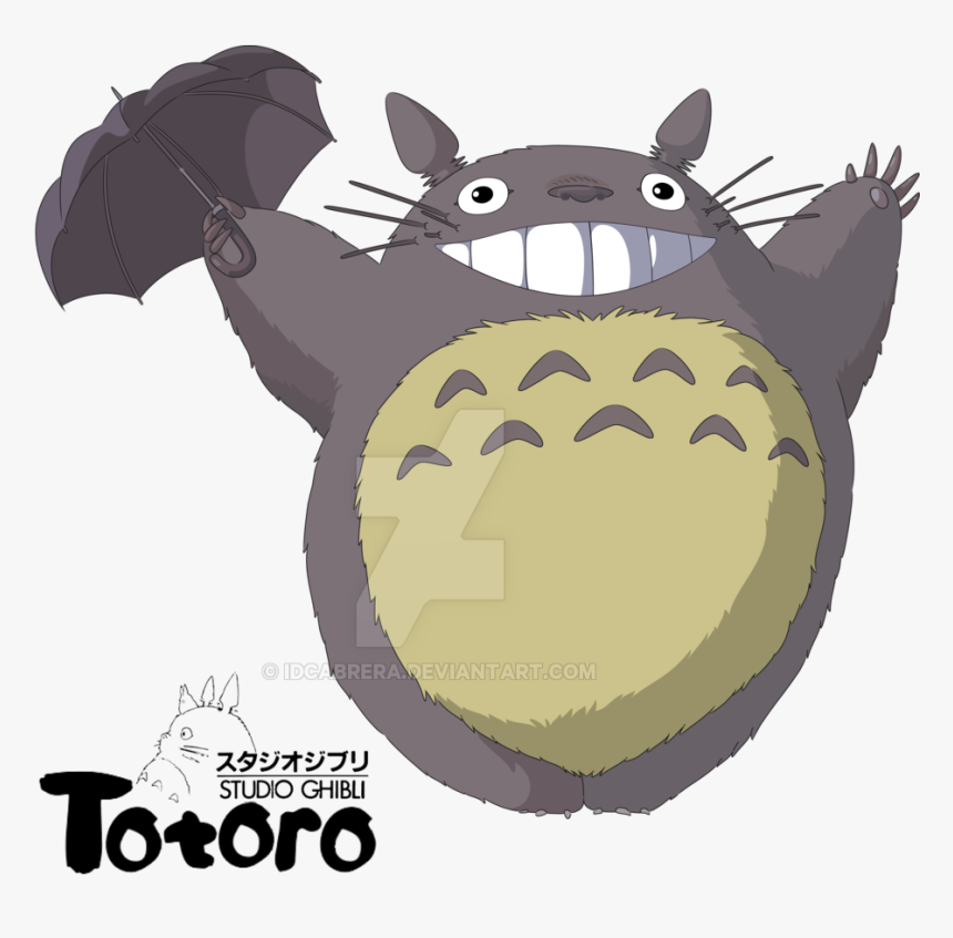 Transparent Totoro Jpeg - My Neighbor Totoro Smile, HD Png Download, Free Download